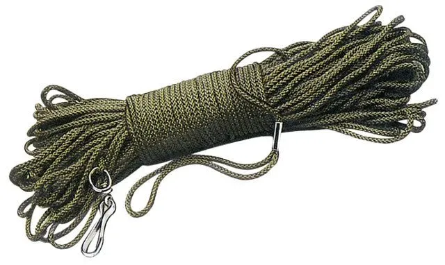 Feldleine aus Perlon 10 m Grün