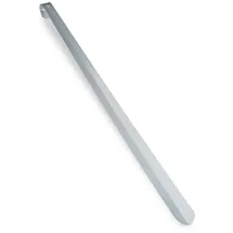 Relaxdays 2 x Schuhlöffel, 70 cm, silber