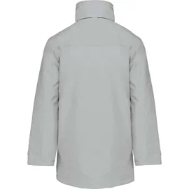 Kariban Herren Parka Kapuzenparka Regenmantel Isolierjacke Winterjacke, Größe:L, Farbe:Snow Grey - Grau - L