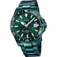 Jaguar Edelstahl grün Pro Diver Armbanduhr UJ988/1