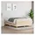 vidaXL Boxspringbett 140 x 200 cm Creme