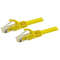 StarTech.com 1.5 m CAT6 Cable - Yellow Patch Cord