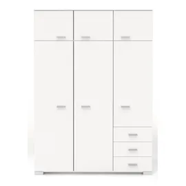 Parisot Kinderkleiderschrank Galaxy 2 146 x 203 x 55 cm weiß