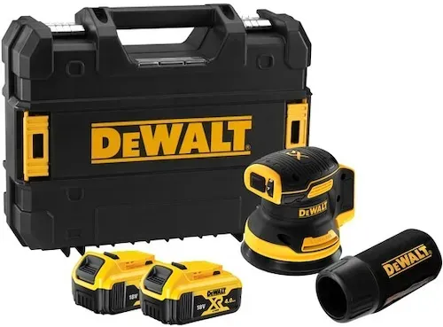 DeWalt, Schleifmaschine + Poliermaschine, DCW210P2-QW Tragbares Schleifgerät Plattenschleifer 12000 OPM (Kettenschleifer)