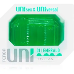 Tenga Uni Einweg-Masturbator Emerald 5,9 cm