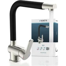 Schütte Rio edelstahloptik/schwarz matt 79866