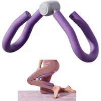 Oberschenkeltrainer Beckenbodentrainer Becken-Hüfttrainer Gesäßtrainer - Trainingsgerät Beintrainer Innere Oberschenkel übung, Arm Rücken Sportgeräte Für Ausdauertraining Beckenboden (Lila)