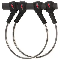F2 Windsurf Trapeztampen Line Fix 34 cm Schwarz 2024/2025