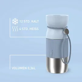 Emsa Thermobecher 0,36 l Blau