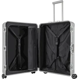 Travelite Next 4-Rollen 77 cm / 100 l silber