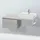 Duravit L-Cube Unterschrank für Konsole, 2 Schub.