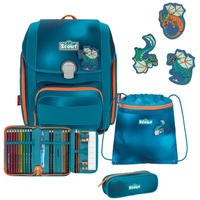 Scout Genius Exklusiv Superflash Seadragon Schultaschen-Set 4-tlg. (76420366400)