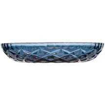 Lyngby Glas Sorrento Teller, Glasplatte, 16 cm, 4 Stck., Blau