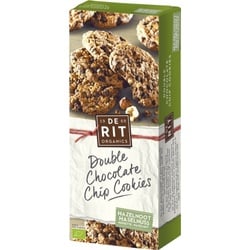 De Rit Double Choc Cookies Haselnuss bio