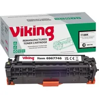 Viking 718 Kompatibel Canon Tonerkartusche Schwarz
