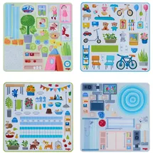 HABA Little Friends Puppenhaus Klebe-Deko-Accessoires mehrfarbig