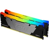 FURY Renegade RGB 16GB 3600MT/s DDR4 CL16 Kit of 2 x 8GB 3600 MHz DDR4-RAM RAM Schwarz