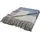 fair de luxe Woll-Kaschmir-Decke Plaid 150 x 200 cm Blau/Beige