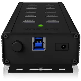 Icy Box IB-HUB1703-QC3 - USB 3.0 Hub mit 3 Ladeanschlüsse