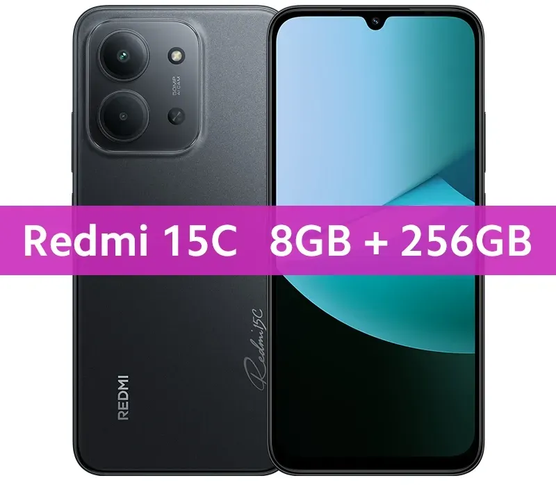 Xiaomi Redmi 15C Global Version Smartphone 50MP Hauptkamera 120Hz 6,9
