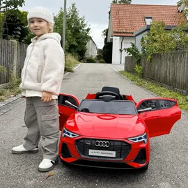 Homcom Elektro Kinderauto Audi E-tron rot (MP3/USB/TF)