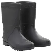 vidaXL Gummistiefel Schwarz 45
