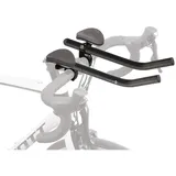 M-Wave AERO Triathlon Aufsatz, aus leichtem Aluminium, gepolstert, für Lenker Ø 31,8 mm (bzw. 25,4 mm), Schwarz