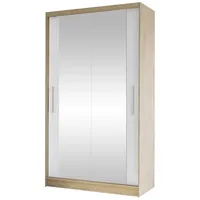 Mirjan24 Kleiderschrank Costa VII (mit Schiebetüren, Spiegel, Kleiderstange und