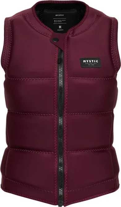 MYSTIC STAR IMPACT WAKE WOMEN Weste 2026 oxblood red - XS