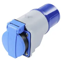 Sygonix SY-5491844 CEE-CARA Adapter 16A 3polig 230 V/AC 1St.