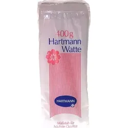 VERBANDWATTE zickzack Hartmann 400 g Watte