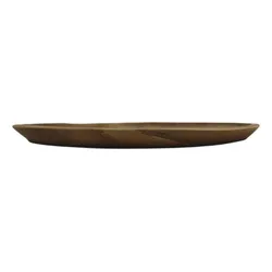 HSM Collection Teller Teakholz, ø38x2 cm, natur