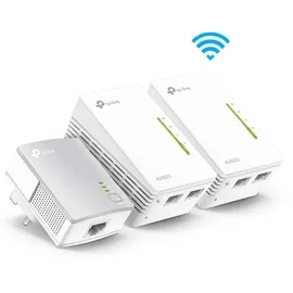 TP-Link AV500 WLAN Powerline Extender TL-WPA4220T Network Kit 500 Mbps 3 Adapter