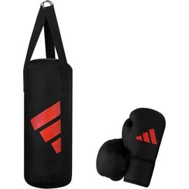 adidas Junior Box-Pack«, (Set, 2 tlg., mit Boxhandschuhen (6 oz), 99932204-0 schwarz/rot