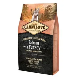 CARNILOVE Welpenfutter Lachs & Pute 4 kg