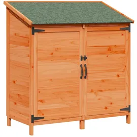 vidaXL Gartenhaus 1,07 x 0,57 m Braun