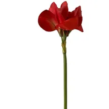 2474U Kunst-Stielblume Amaryllis hellrot ca.70 cm