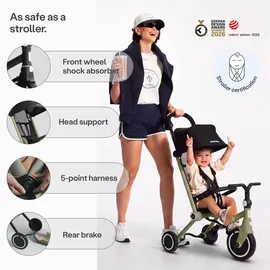 Smart Trike SmarTrike Wonder Dreirad 2-in-1, Olive