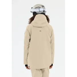 Whistler Skijacke "Takoda", Damen, Gr. 38, beige, 100% Polyester, unifarben, normal, ohne Ausschnitt, Jacken Skijacke, mit einer wasserabweisenden Beschichtung