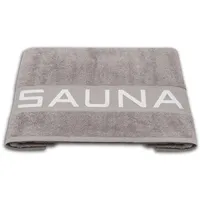 ZOLLNER Alicante Saunatuch 80 x 200 cm stone