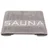 ZOLLNER Alicante Saunatuch 80 x 200 cm stone