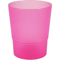 Prosperplast - Blumentopf kunststoff coubi, Matt rosa 1,1L - 12,5x12,5x14,7 cm