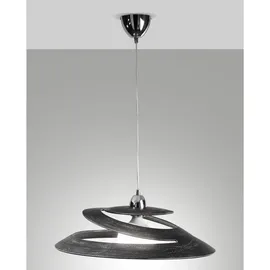Fabas Luce Aragon 1-flg. Ø 53 cm rund schwarz