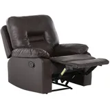 Beliani Sessel Braun