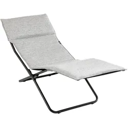 Outdoor Klappliege BAYANNE Grau