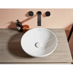 Villeroy & Boch Loop & Friends Aufsatzwaschtisch Rund | filigran