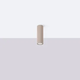 Sollux Lighting Karbon 1x10 W taupe Aluminium 20x6,5x6,5 cm
