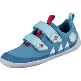 Affenzahn Barfußschuh Lucky Hai Blau 25