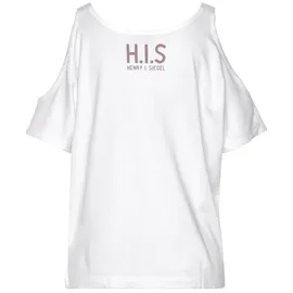 H.I.S. Kurzarmshirt Weiß 36/38