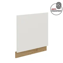 Küchen-Preisbombe Frontblende für integrierten Geschirrspüler 60 cm ARIA Weiß